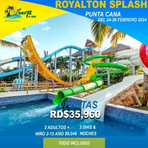 Royalton Splash Punta Cana – 24 al 26 Febrero 2024