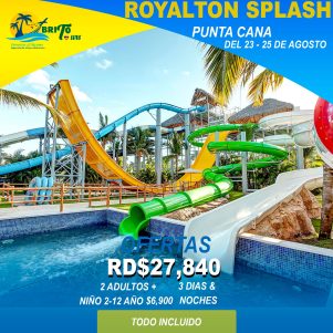 Royalton Splash Punta Cana – 23 al 25 Agosto 2024