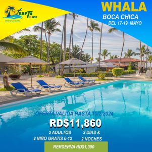 Whala Boca Chica – 17 al 19 Mayo 2024